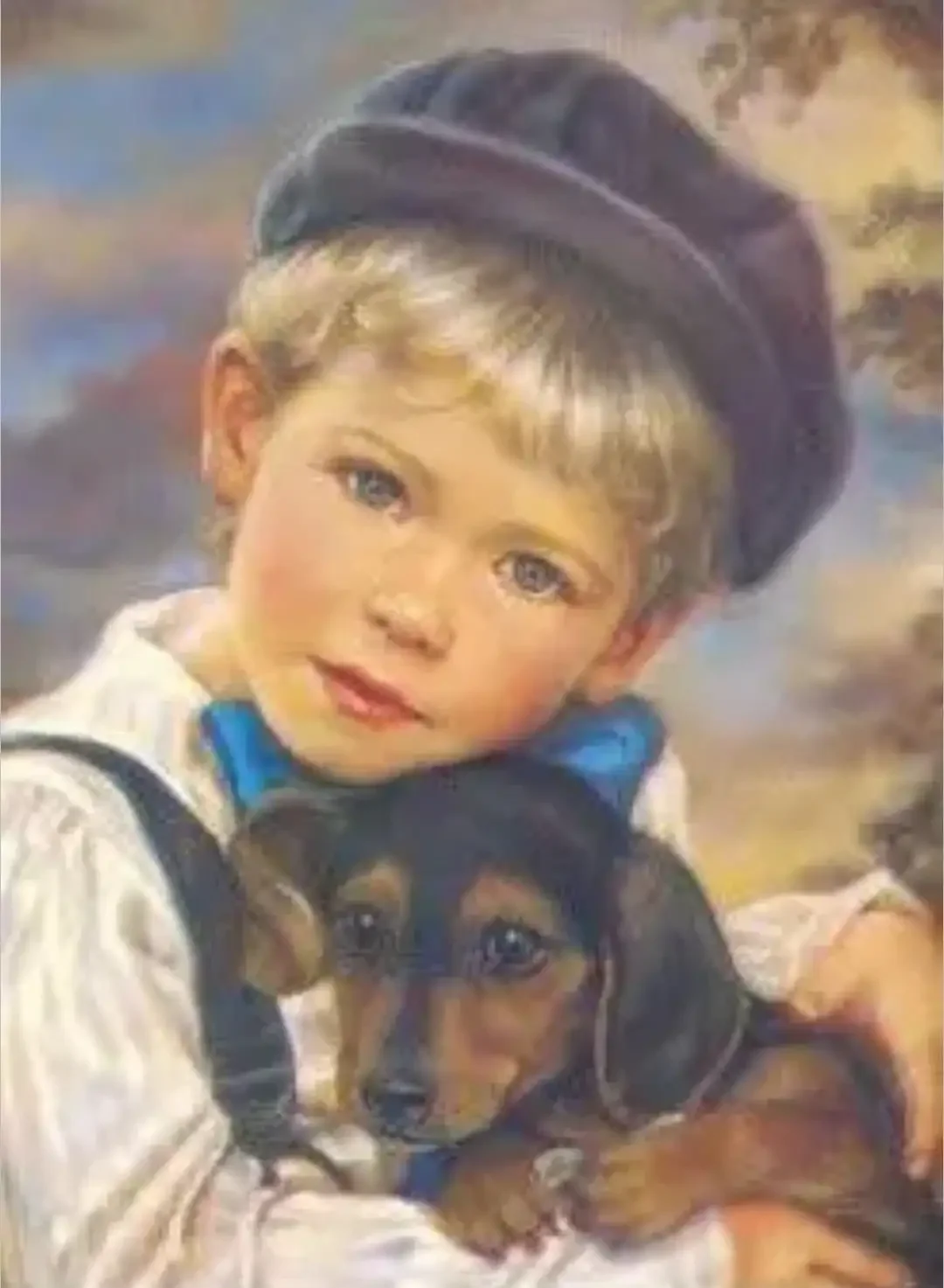 Мальчик с собакой