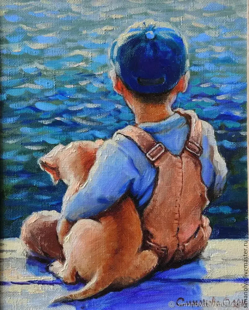 Мальчишки в живописи