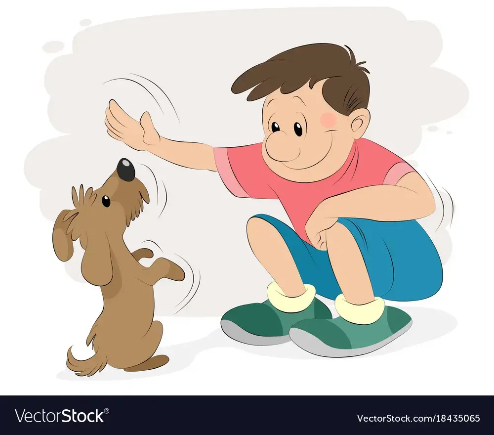 Собака иллюстрация для детей