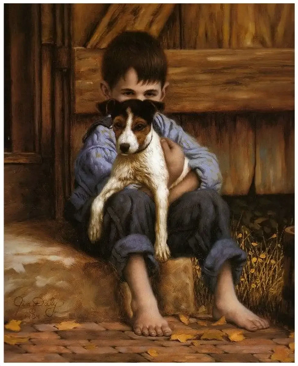 Американский художник Джим Дейли.