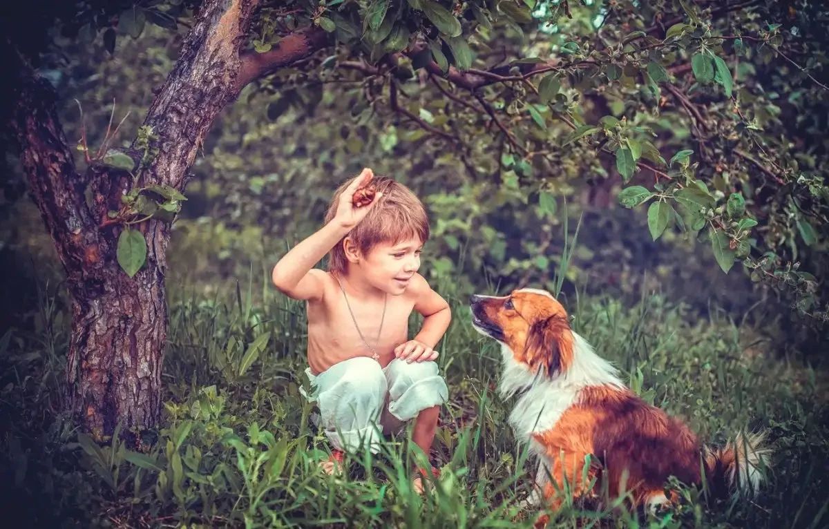 Собака для детей