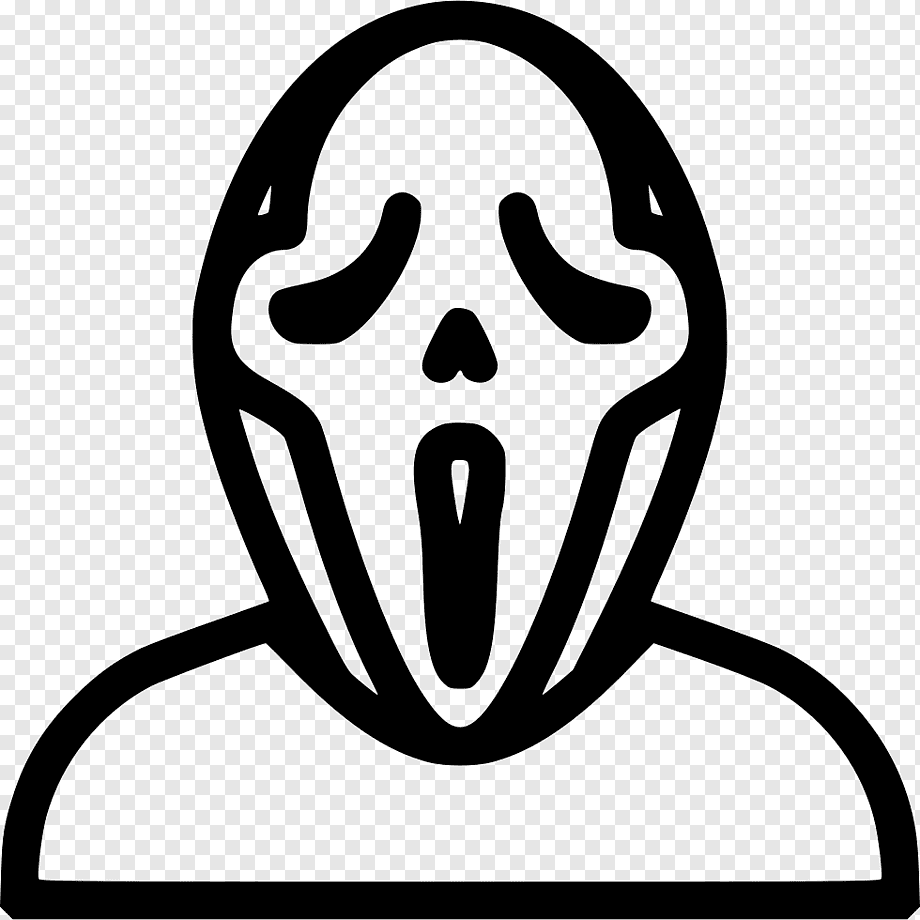 Нарисовать маску крика