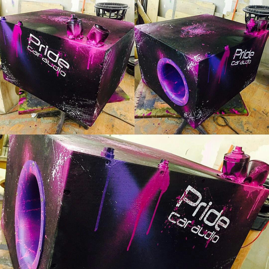 Короб для сабвуфера Рик и Морти под сабвуфер