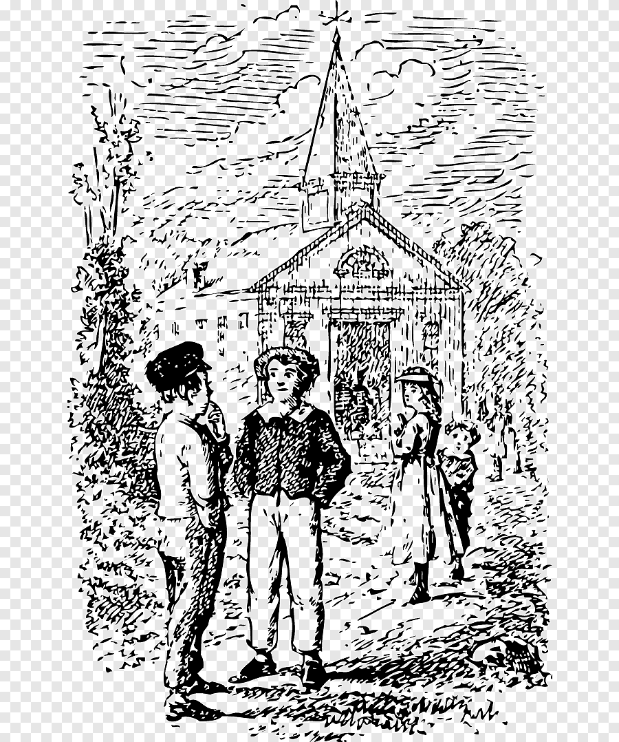 Иллюстрация к 6 главе Тома Сойера