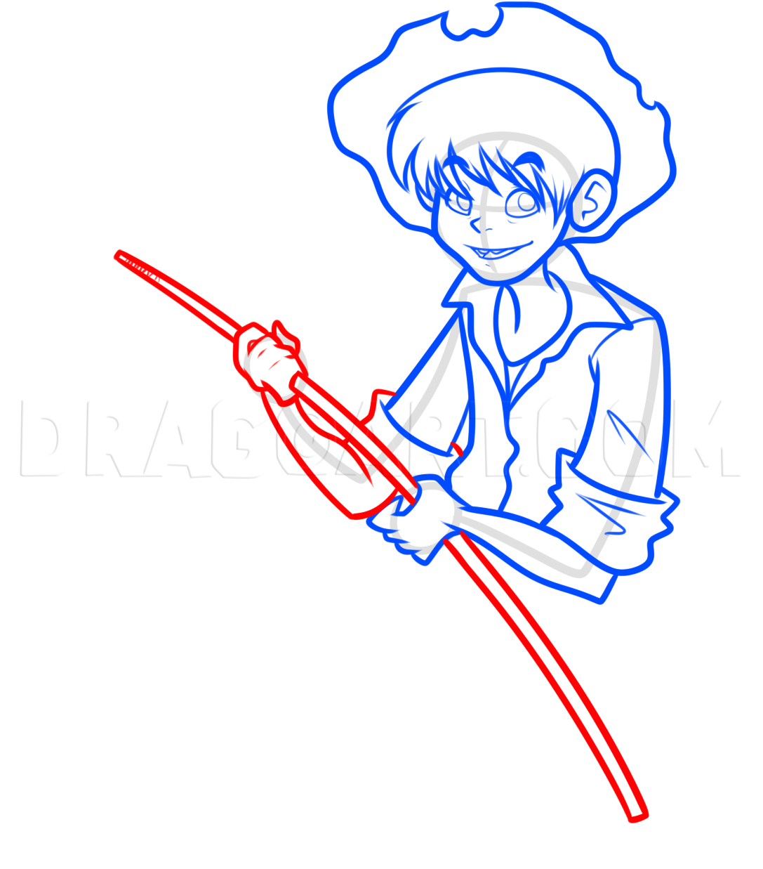 Как нарисовать Тома Сойера поэтапно