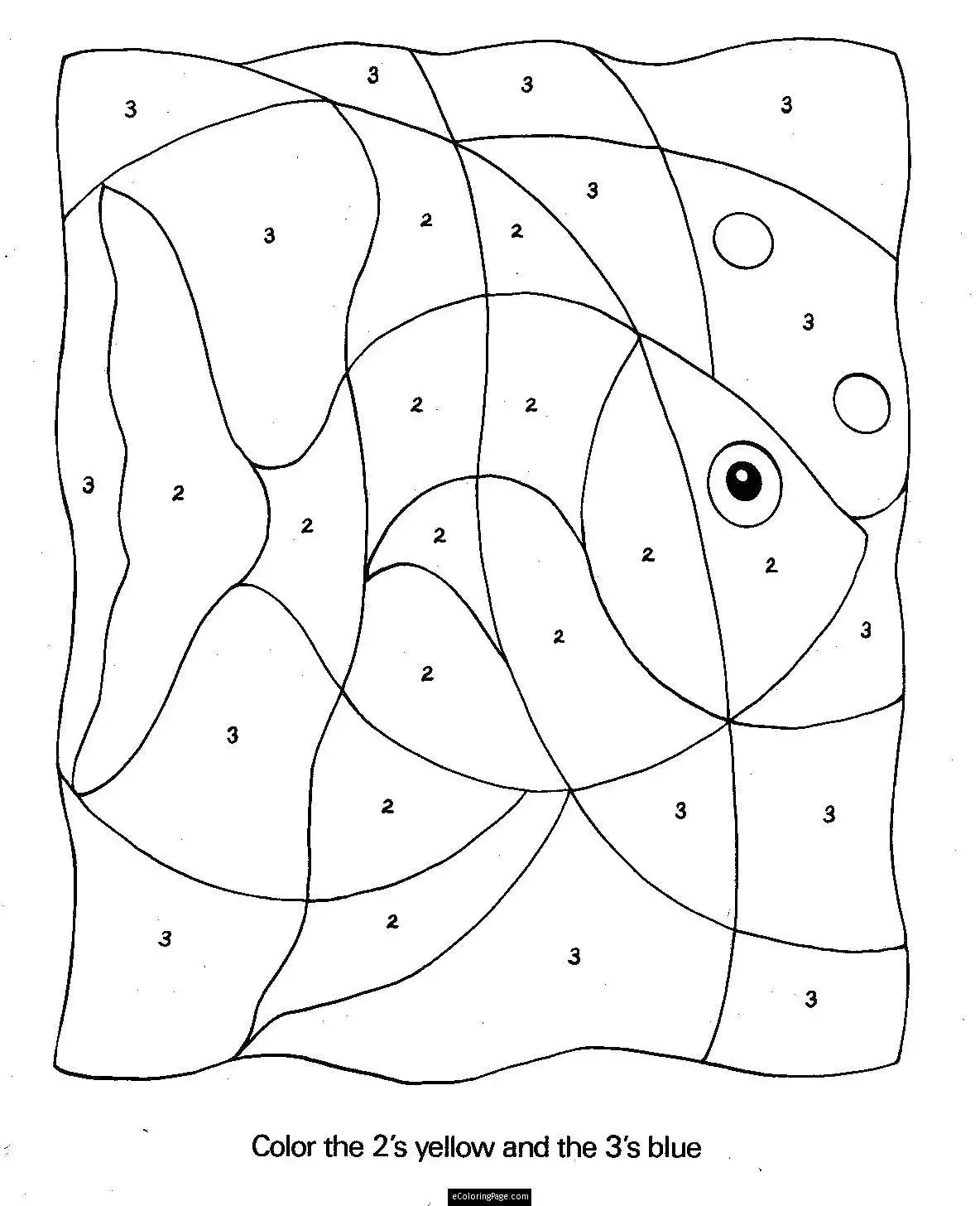 Раскраски по цифрам простые