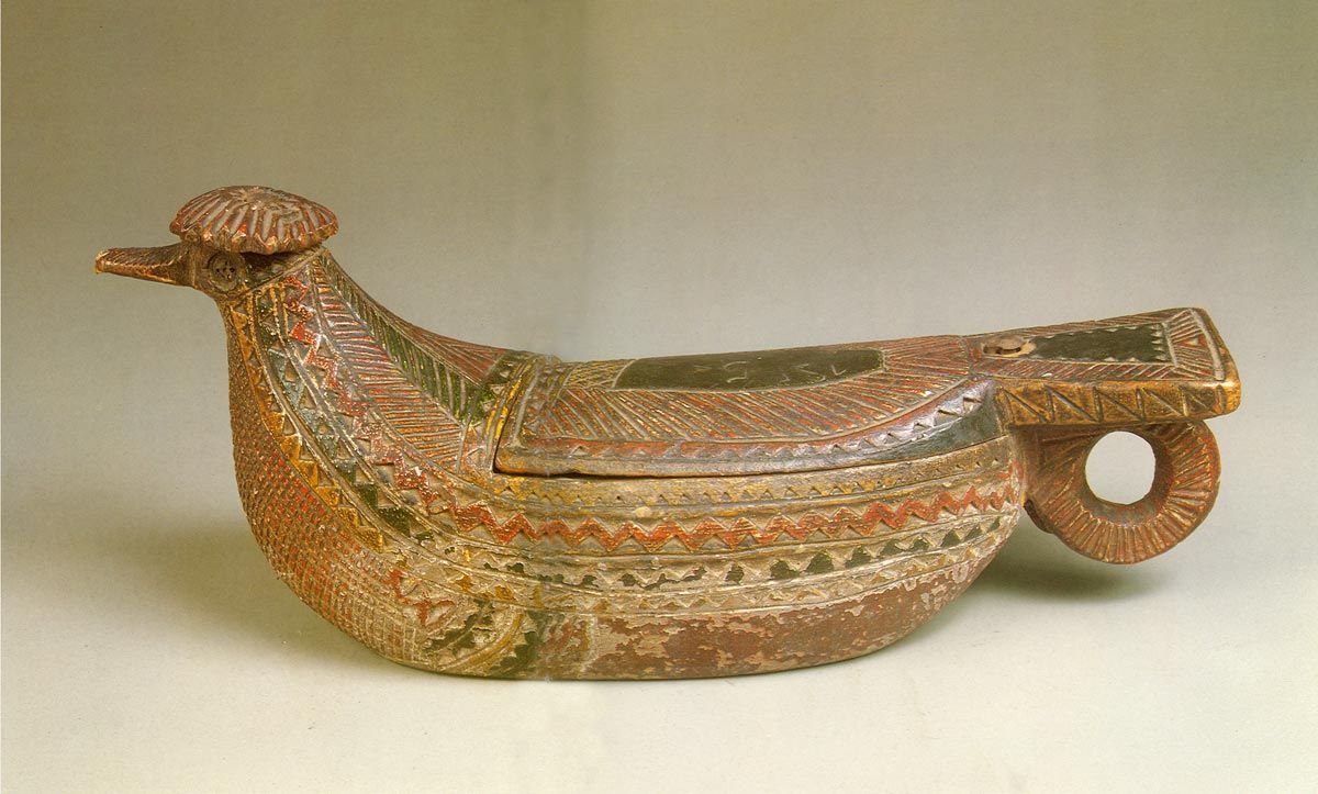 Солоница ковш древней Руси