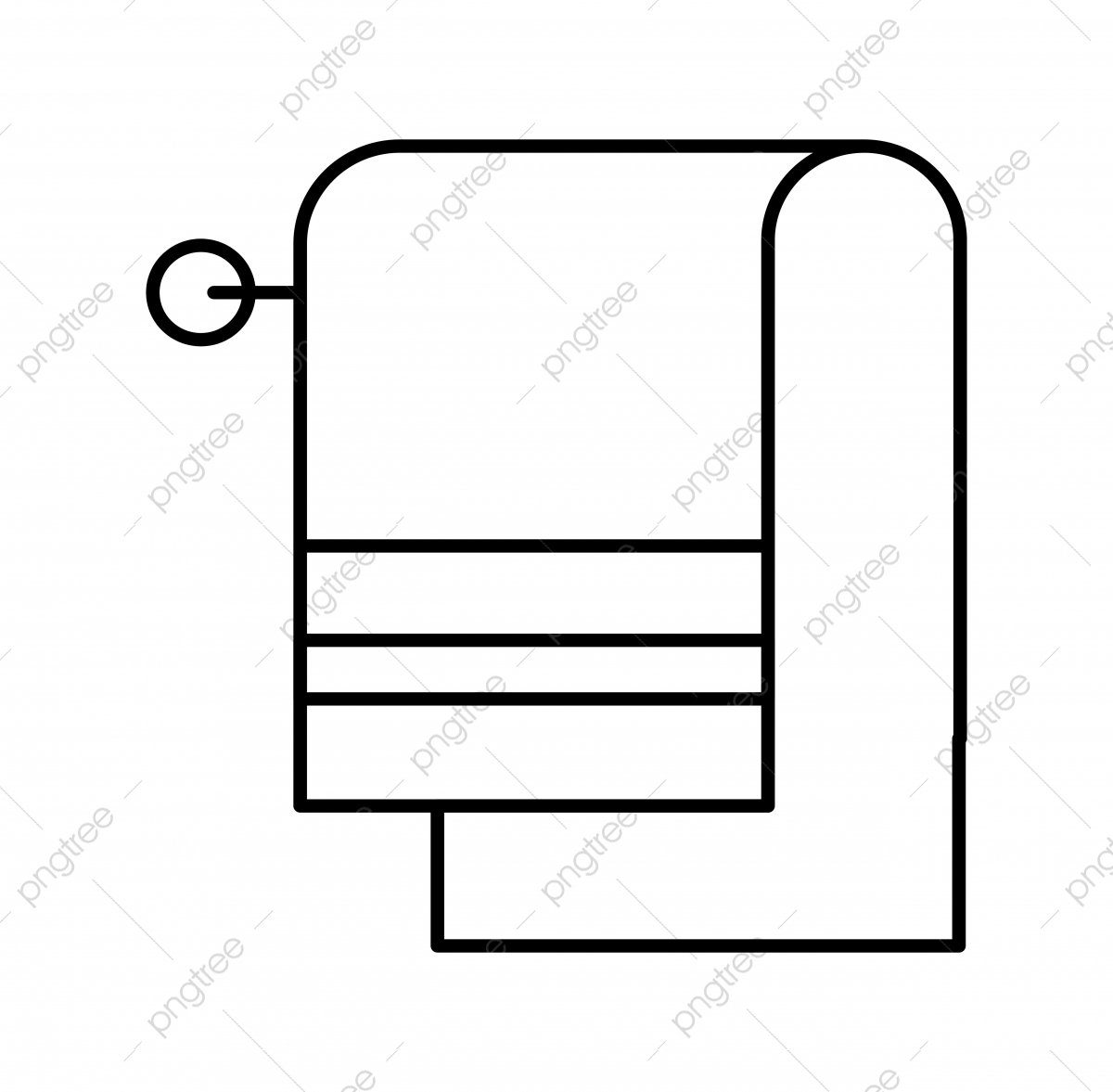 Ярлык на полотенце