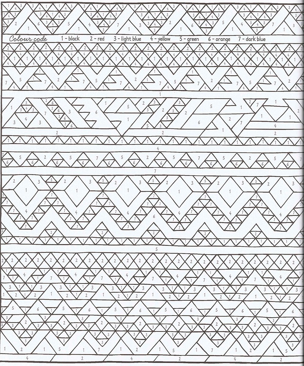 Узоры по клеточкам антистресс