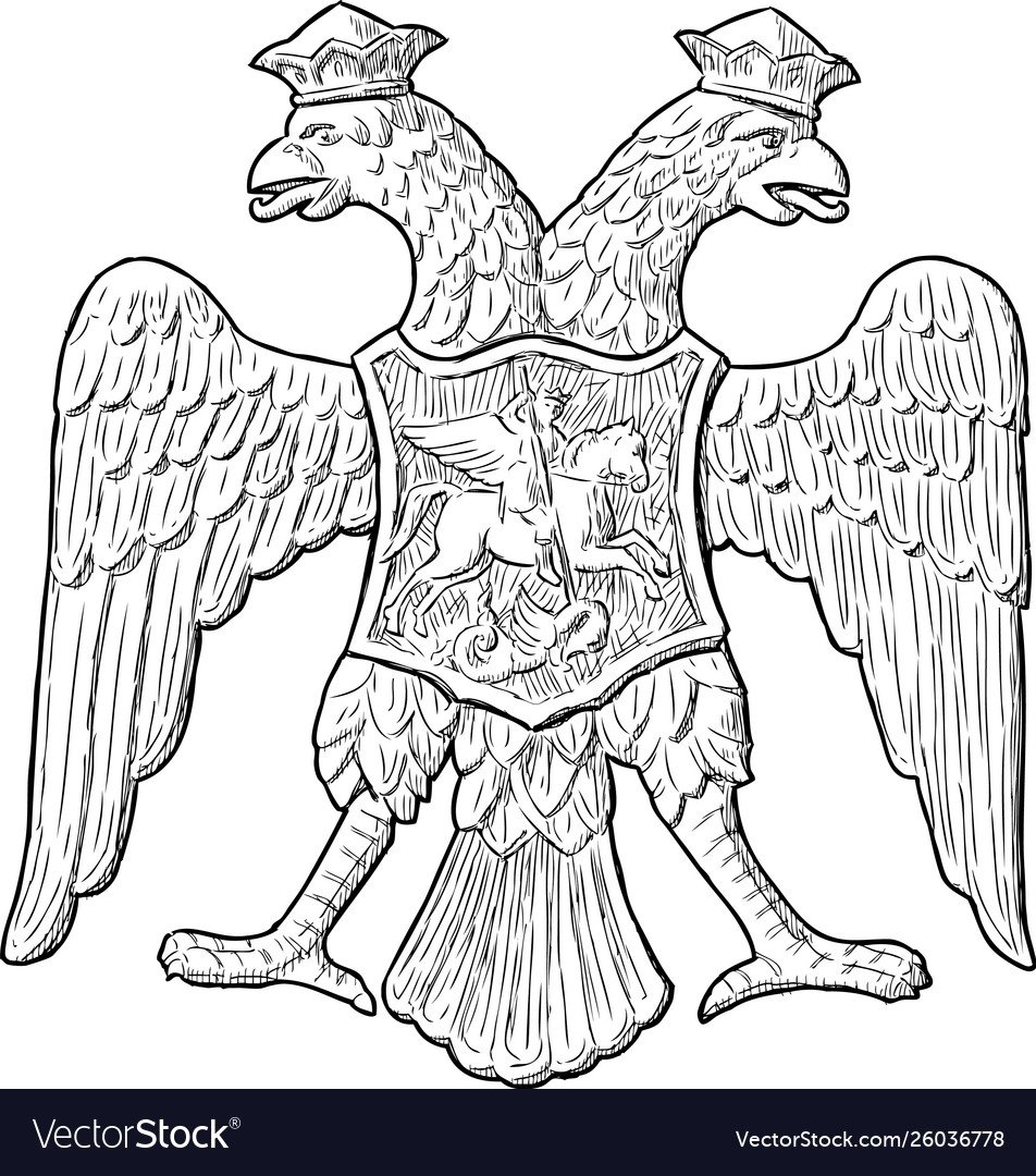 Двуглавый Орел раскраска