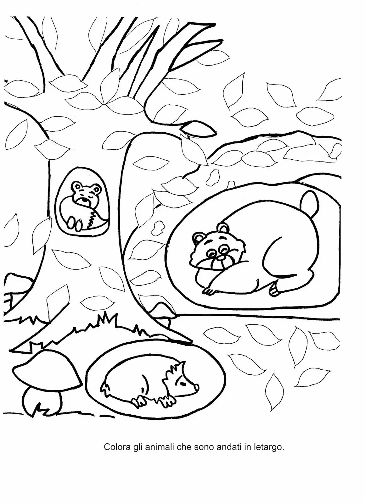 Раскраска мишка на льдине