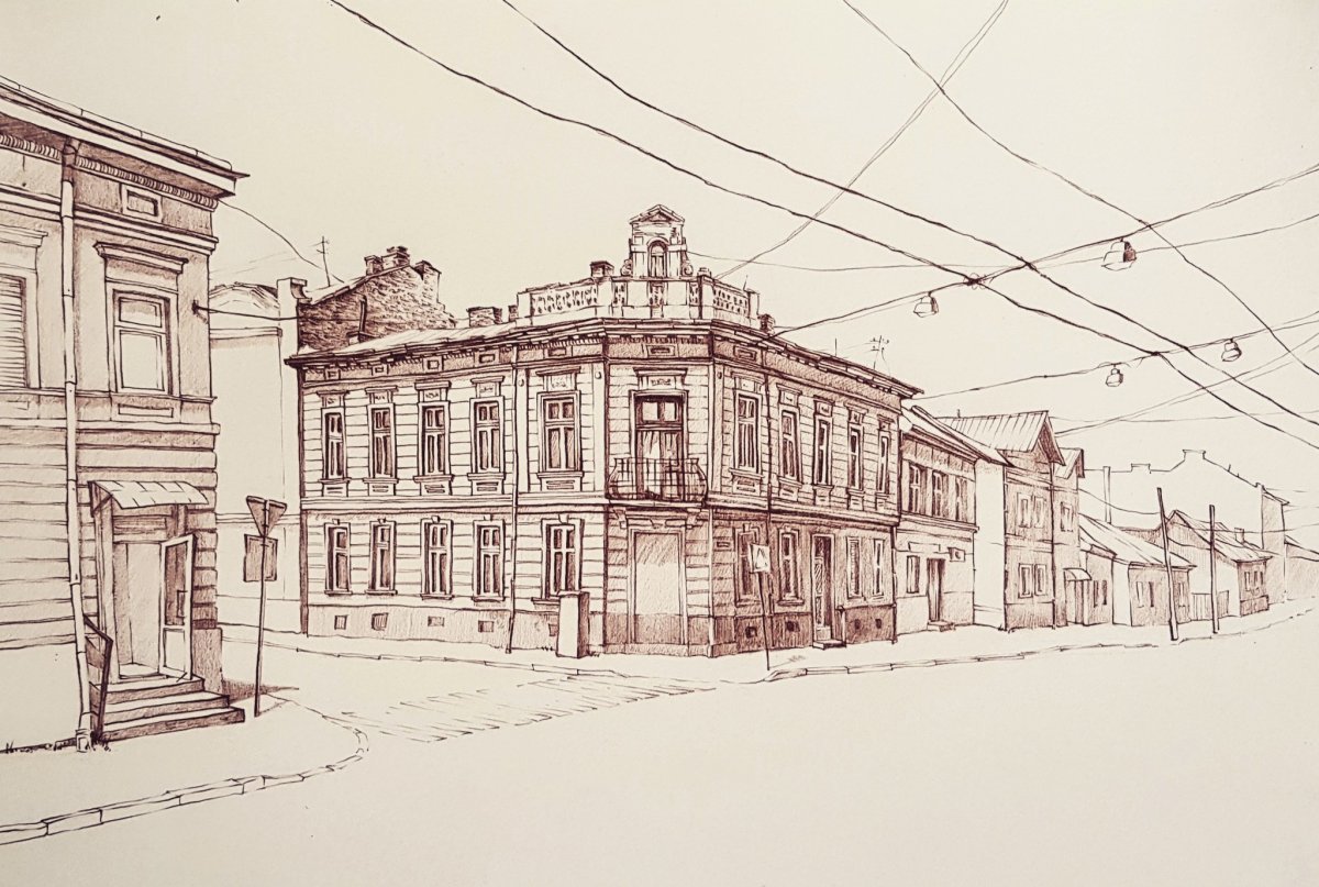 Рисунки архитектора Львова