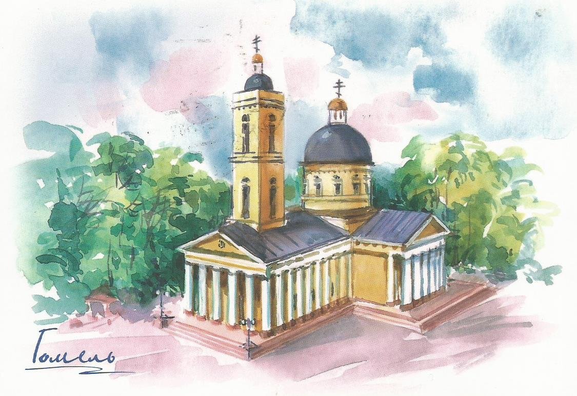 Петропавловский собор рисунок