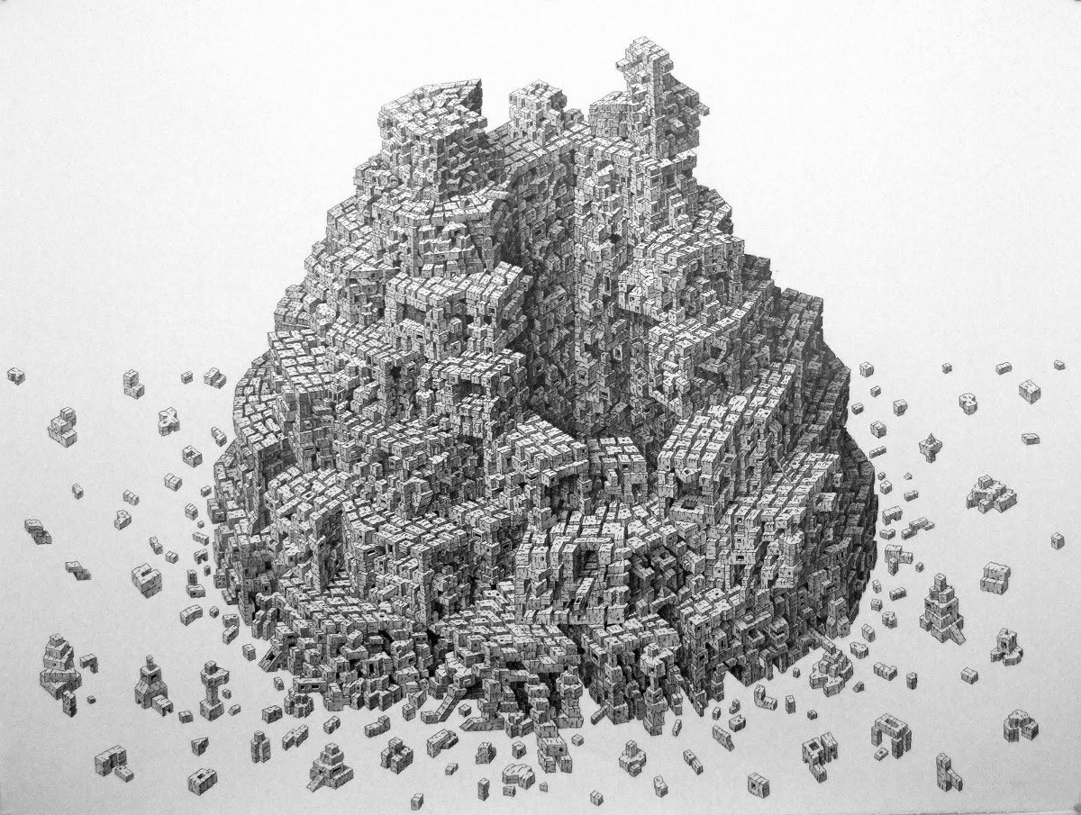 Принт муравей