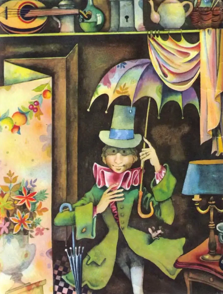 Оле Лукойе иллюстрации Траугот