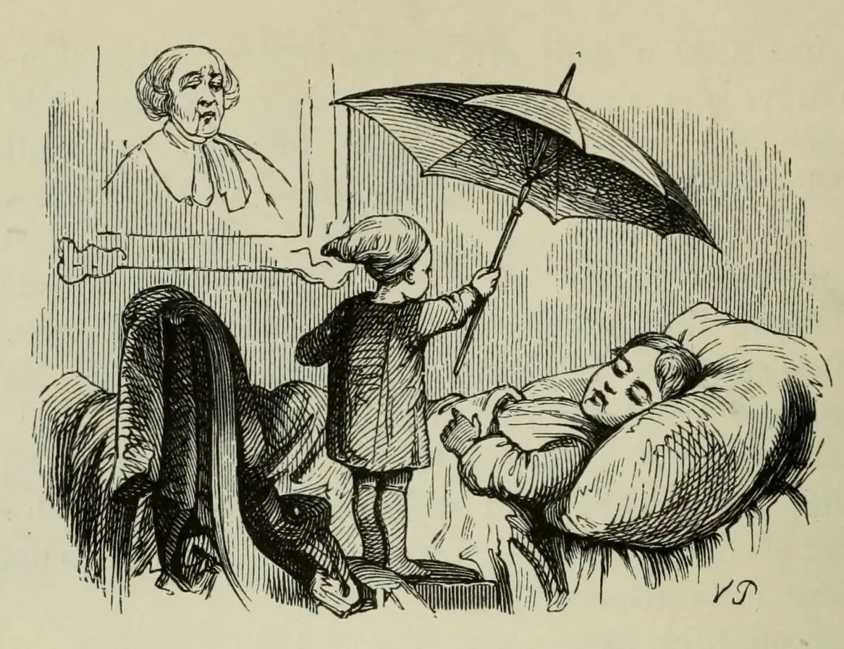 Сказочный герой Оле Лукойе