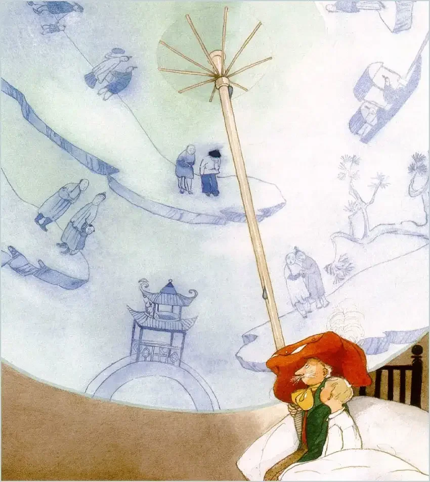 Оле-Лукойе Андерсен зонтик