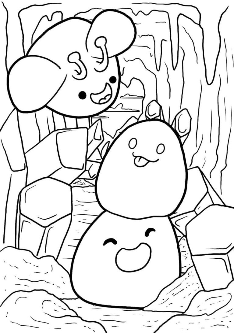 Slime Rancher Coloring Pages