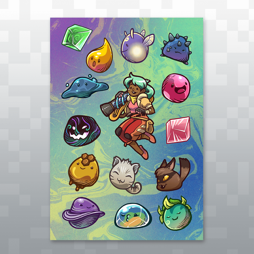 Slime Rancher Мяуровый СЛАЙМ