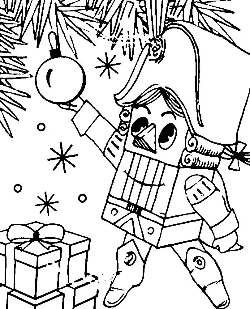 Раскраски по сказке Щелкунчик и мышиный Король