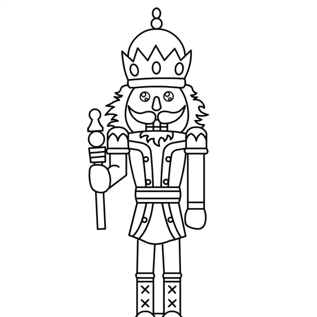 Раскраски к сказке Щелкунчик и мышиный Король