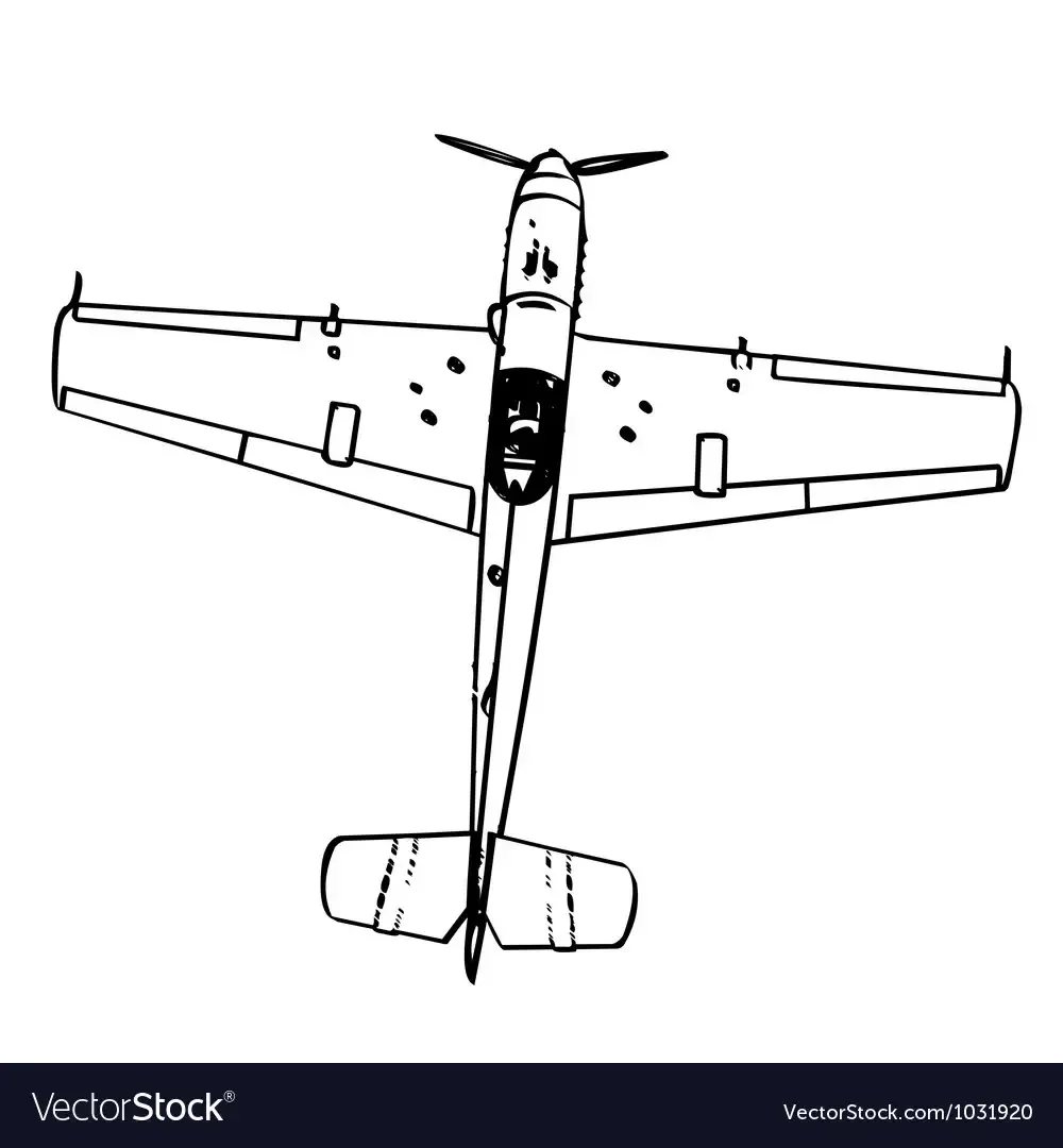 Мессершмитт 109 раскраска