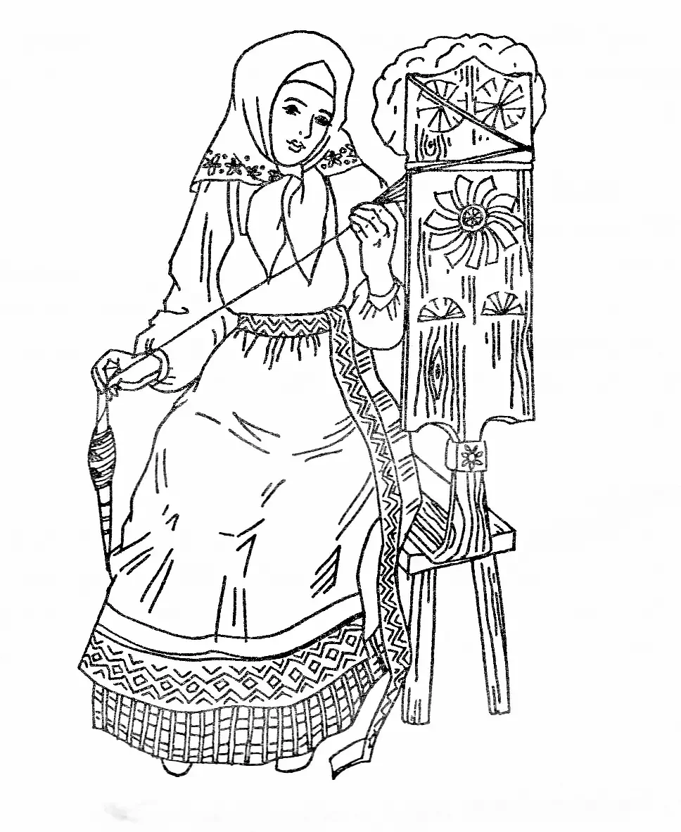 Эскиз декоративного украшения