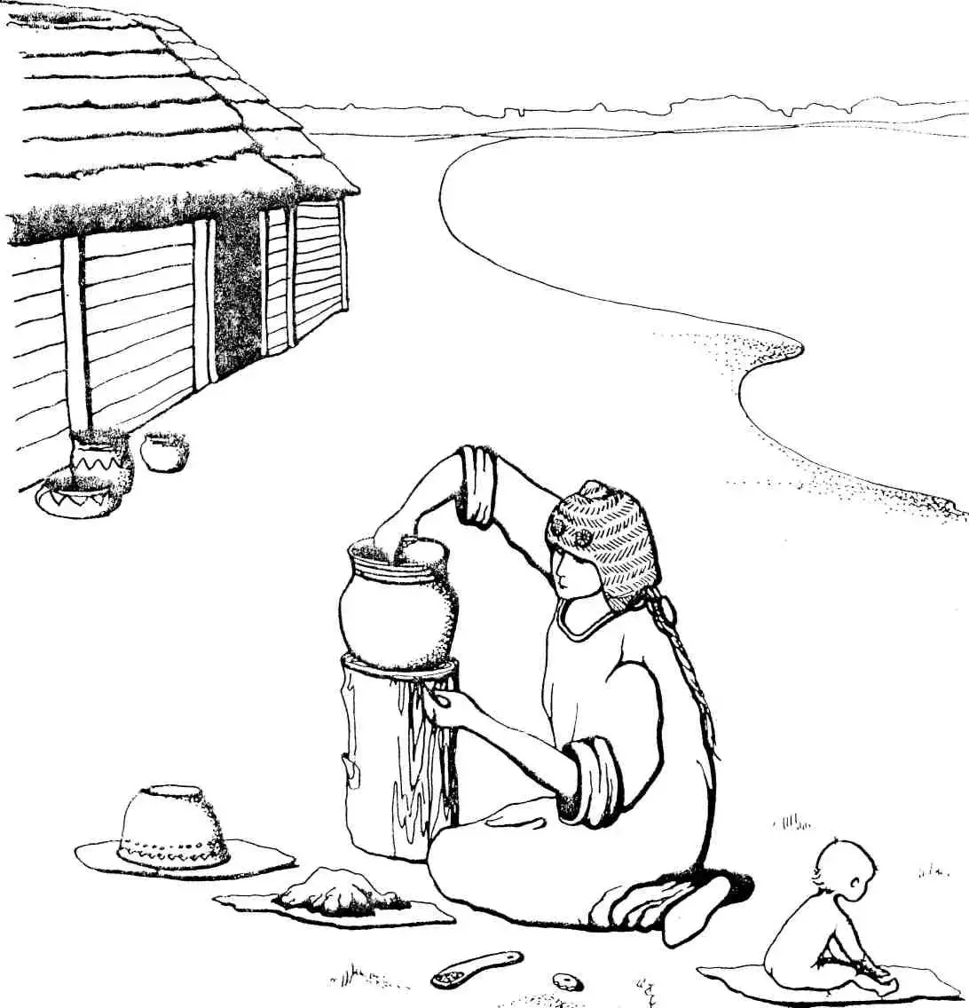 Раскраска "народные костюмы"