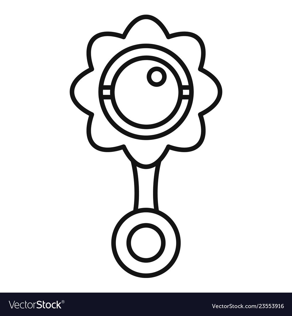 Аппликация погремушка