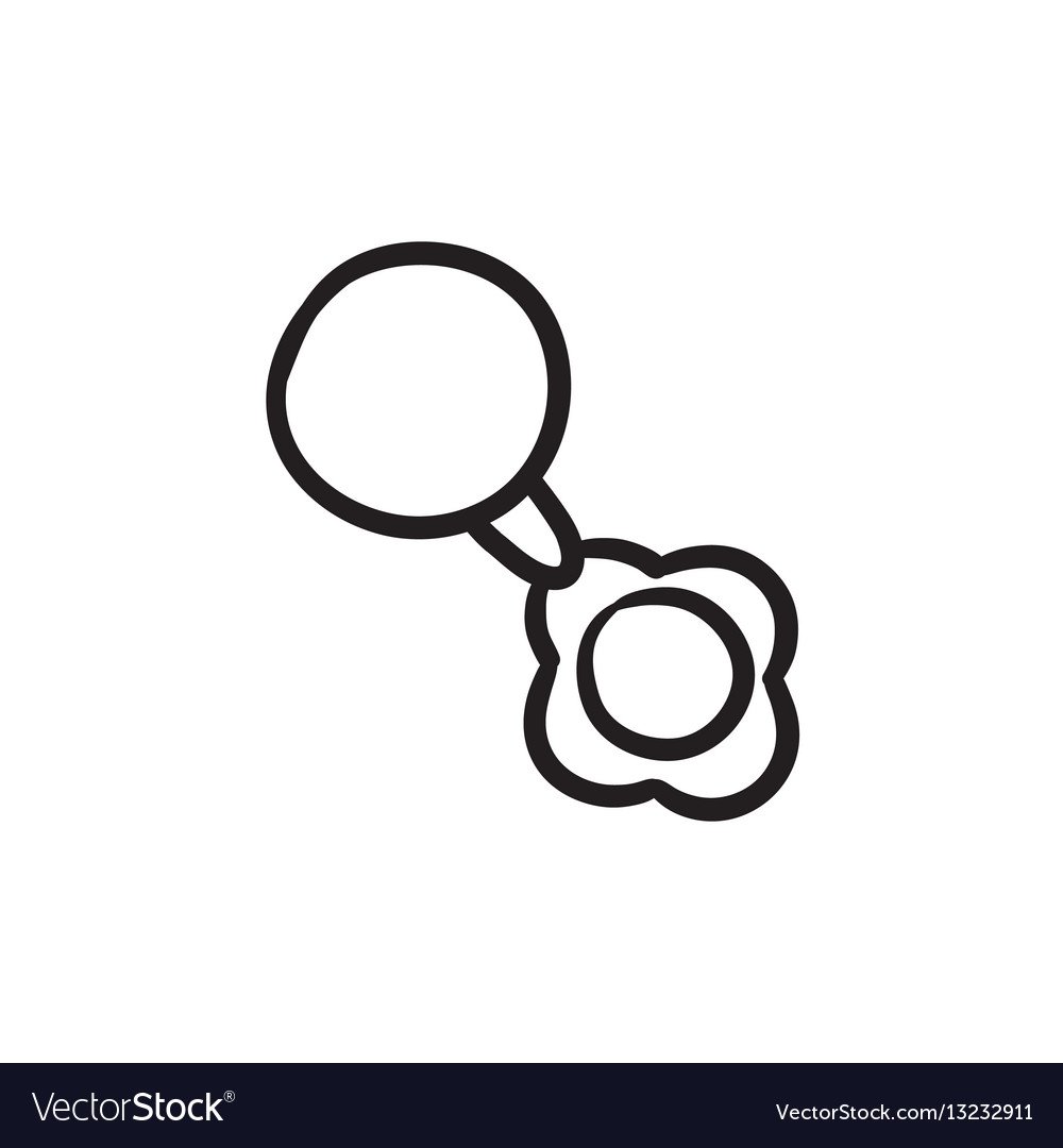 Погремушка раскраска