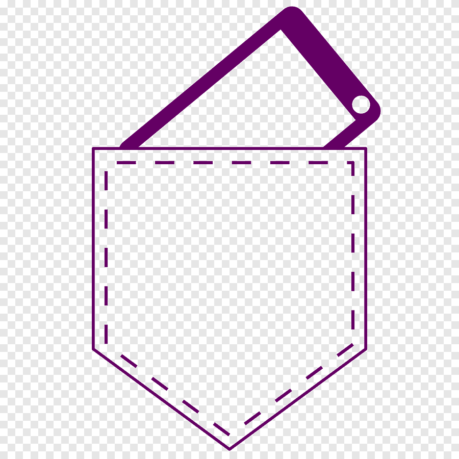 Эскиз юбки с карманами