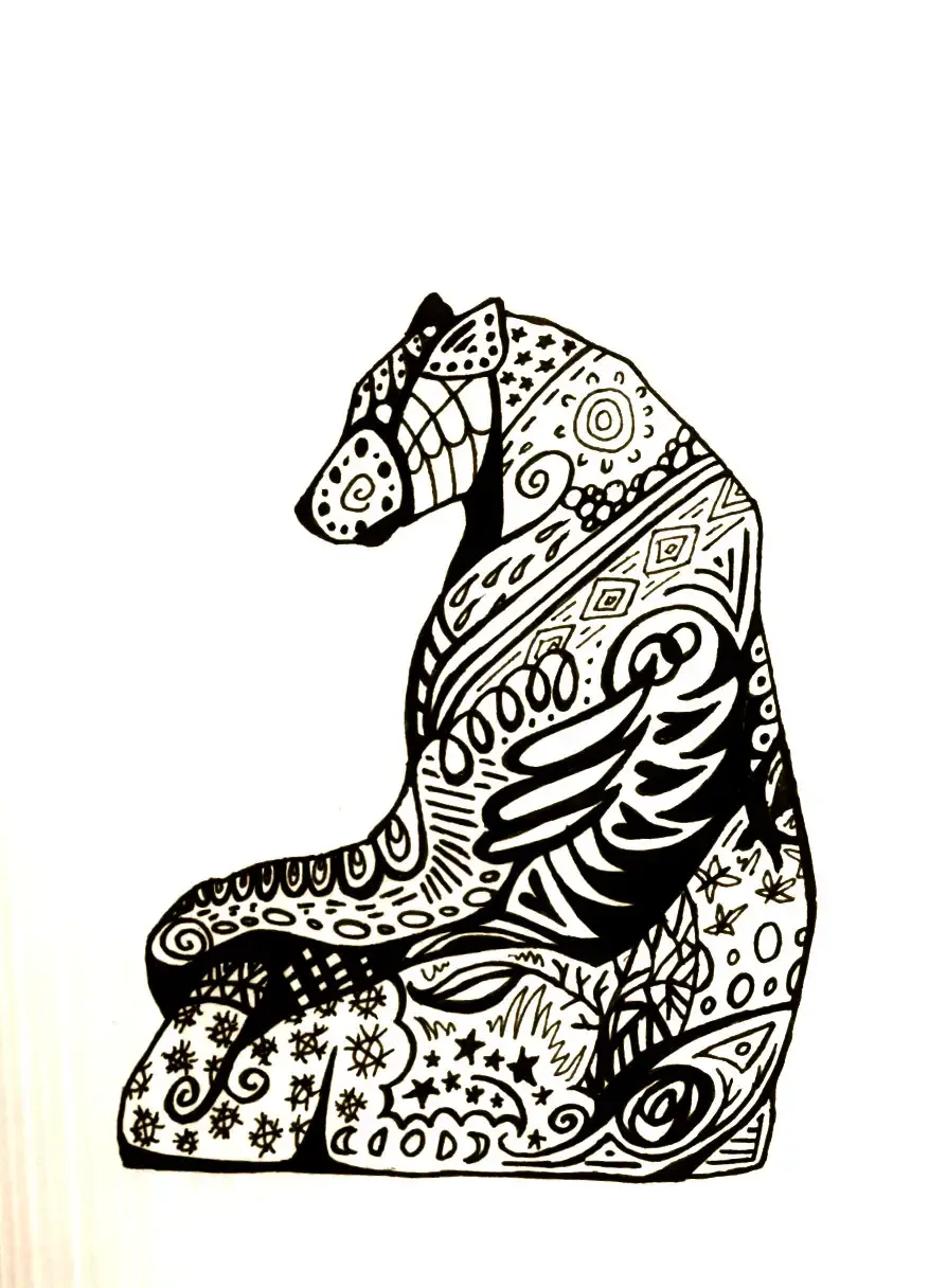 Животные в этническом стиле