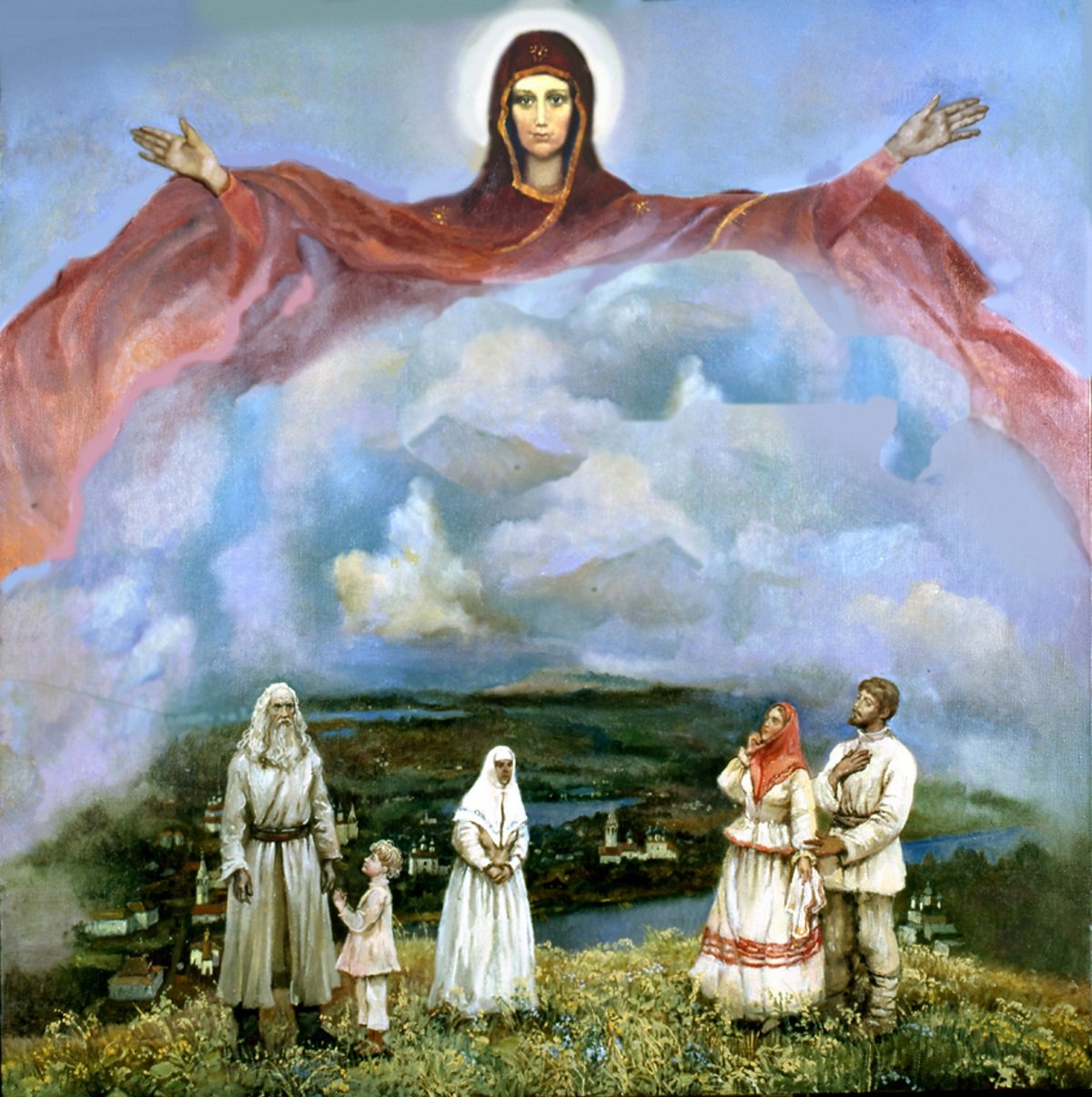 Покров Пресвятой Богородицы над Россией