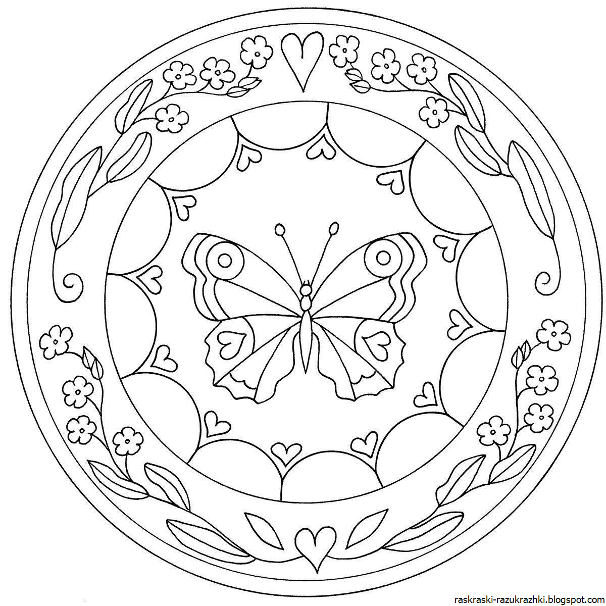 Мандала для дошкольников