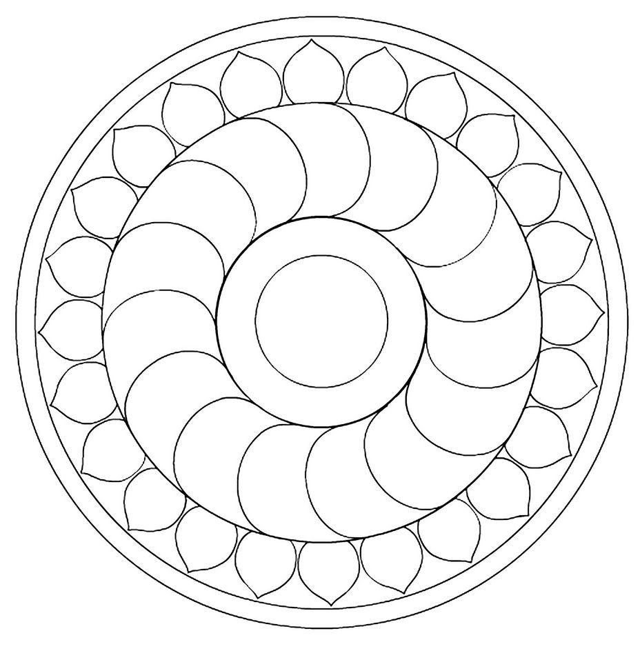 Мандала круг