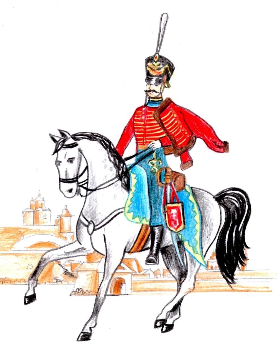 Гусар 1812 год для детей