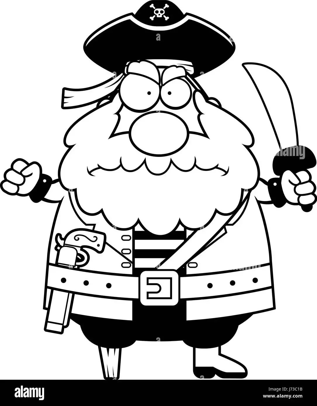 Раскраска Бармалей Чуковского