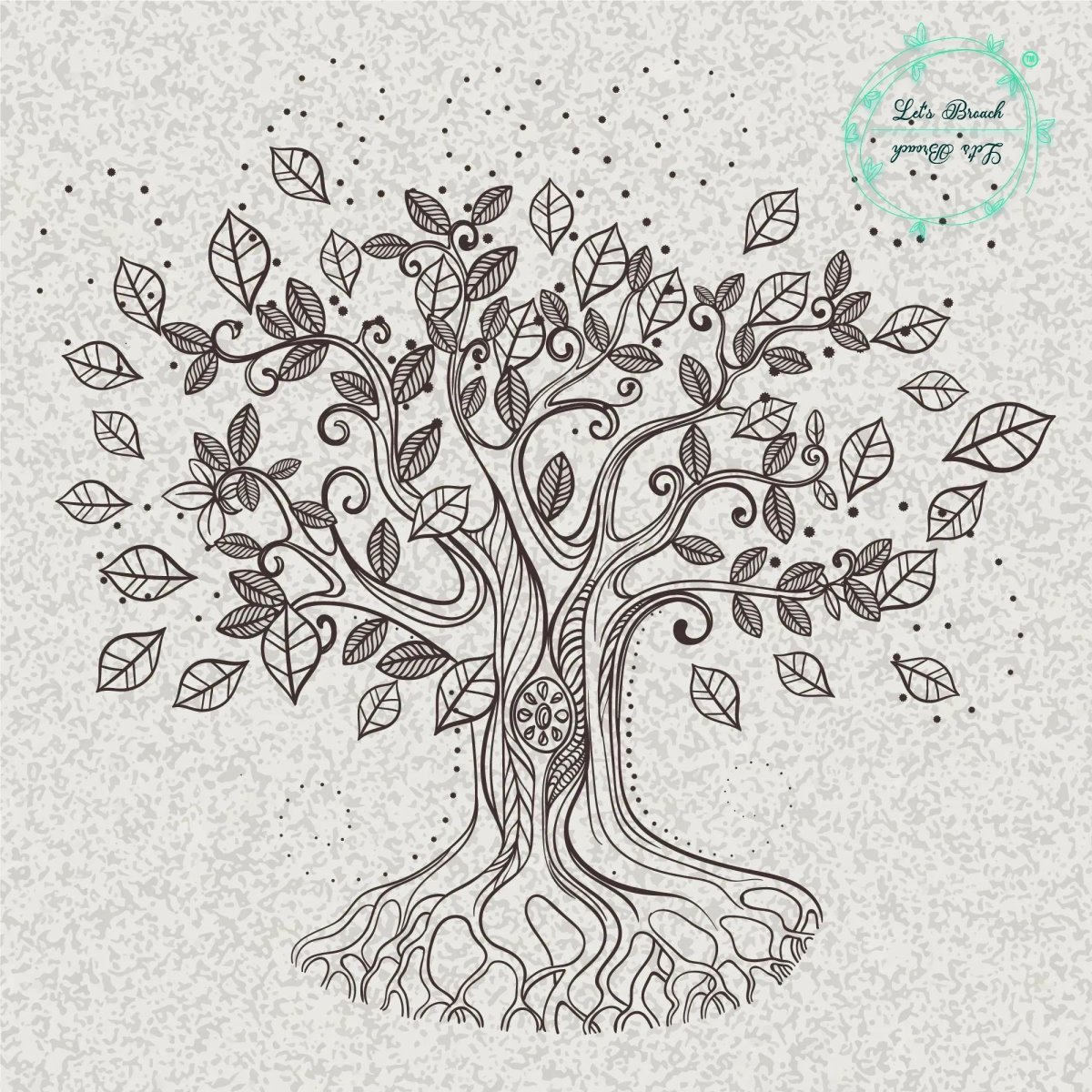 Родовое дерево с корнями