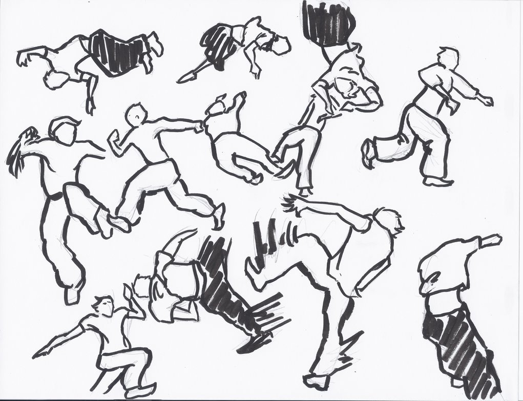 Раскраска паркур