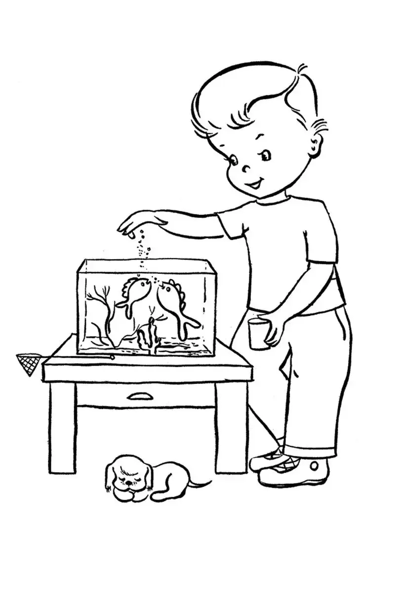 Раскраска пмнама для детей