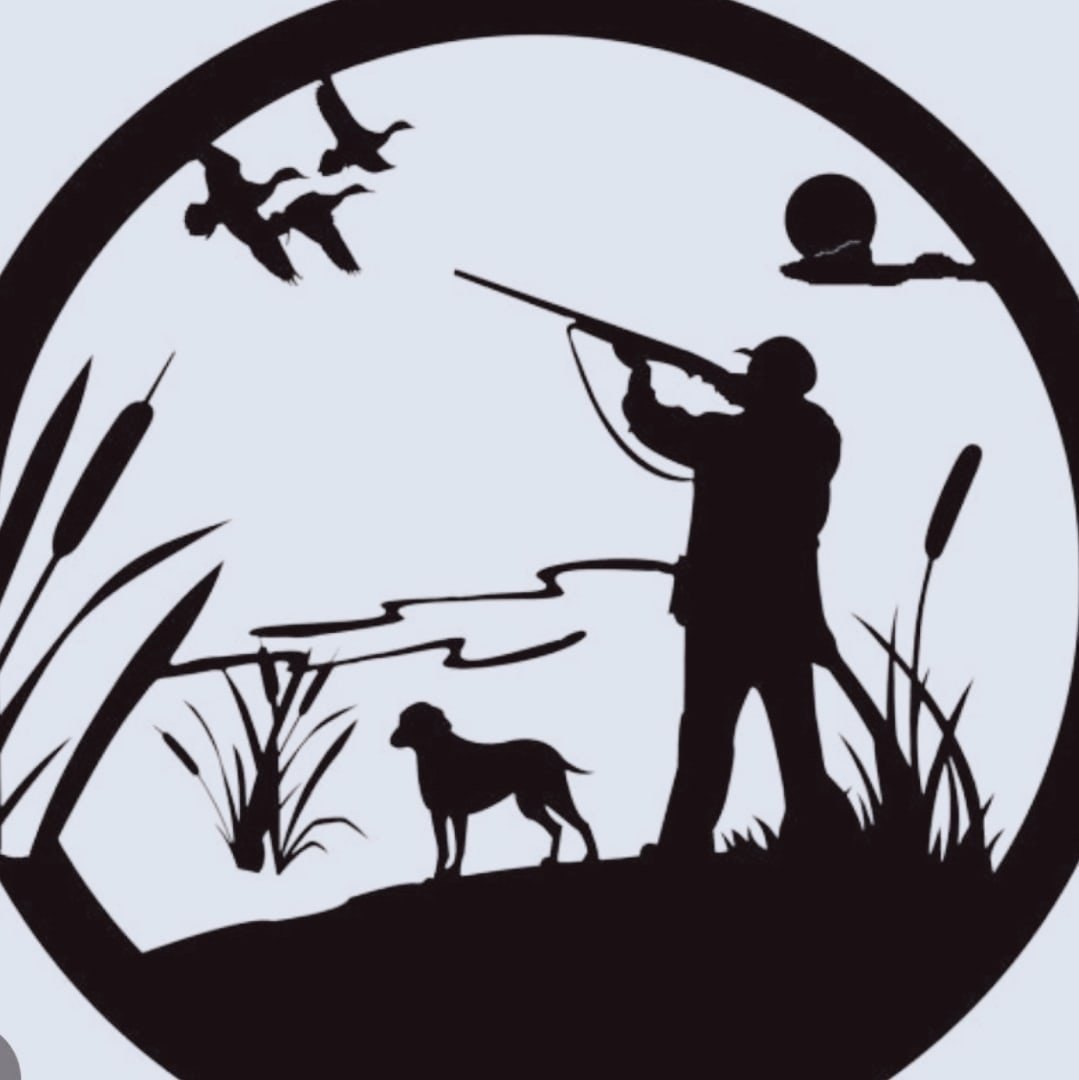 Охотник силуэт