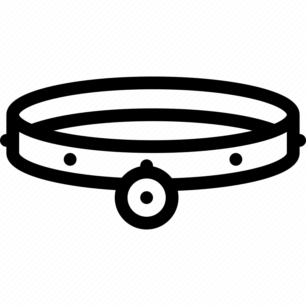 Ошейник для собак вектор