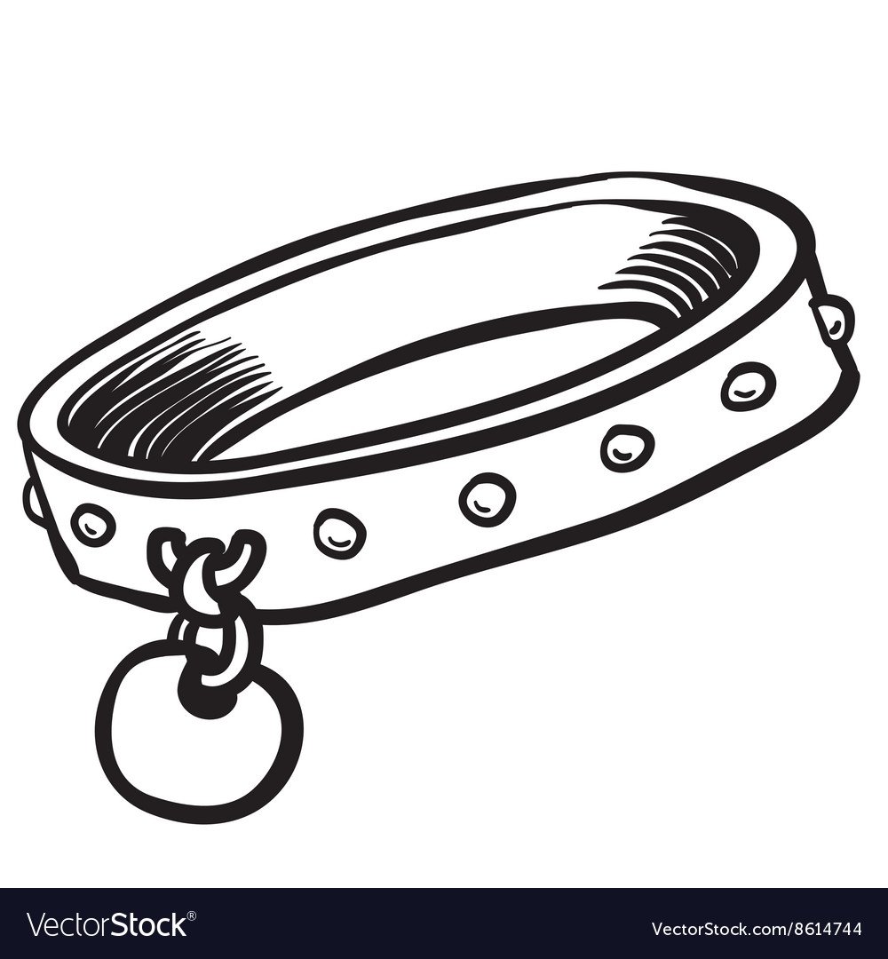 Ошейник нарисованный