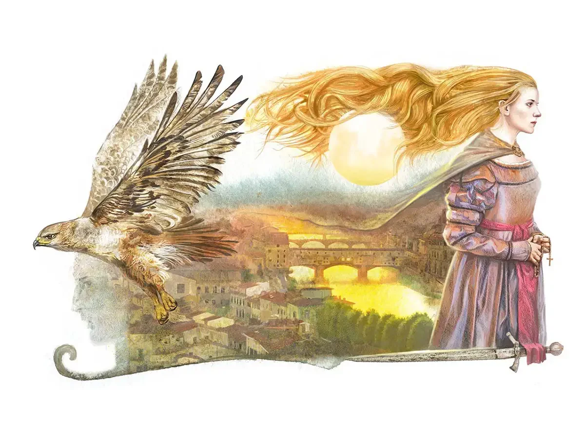 Сказ о девушке с золотыми волосами