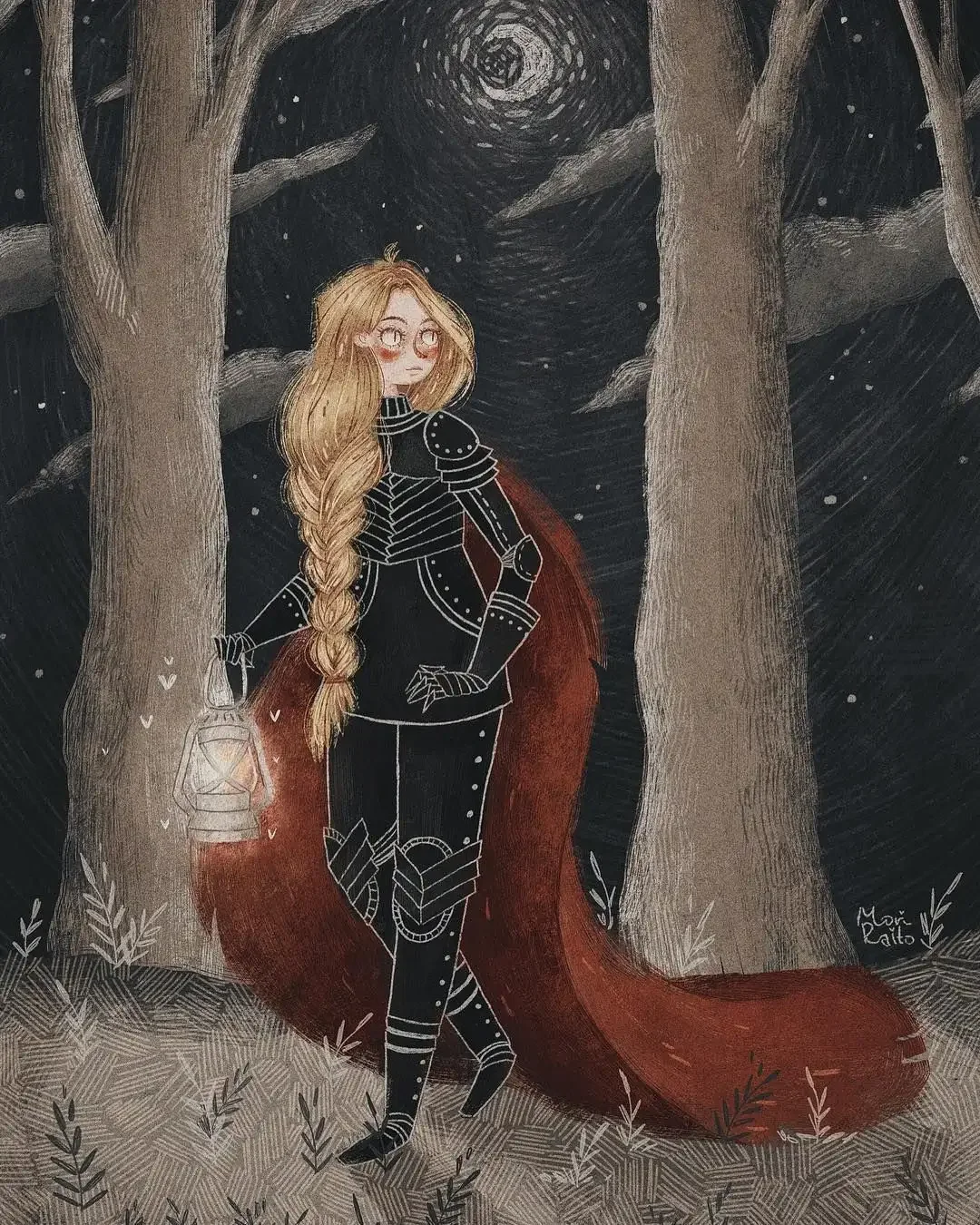 Художник Mori Raito