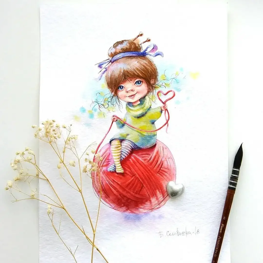 Елена Брыксенкова иллюстратор