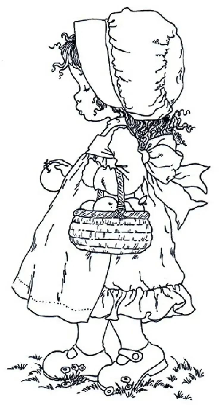 Раскраски для девочек лес