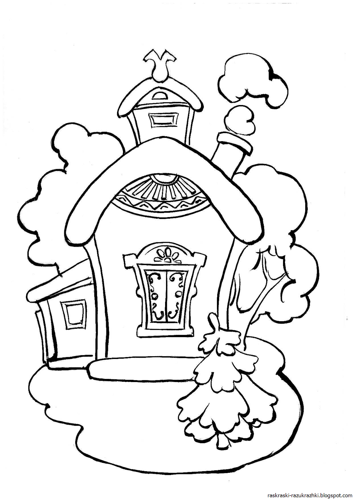 Дом мультяшный