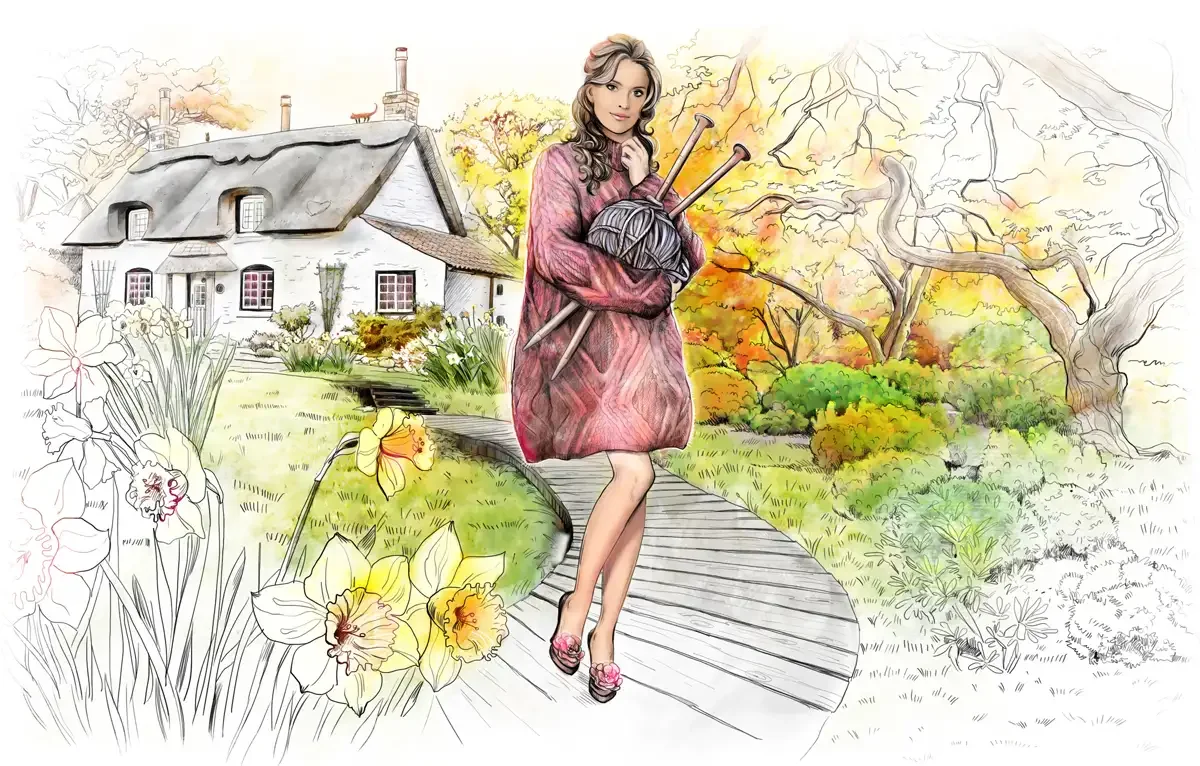 Ангел художник Катерина Ольховская