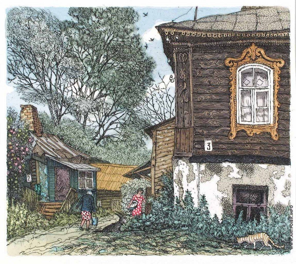 Томский дратический Матрёнин двор